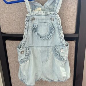 First Impressions Light Blue Kids Overalls